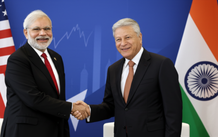 U.S. Officials and Financier Visit India Amid Trade Tensions