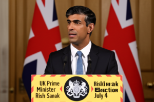 UK Prime Minister Rishi Sunak Calls Early General Election for July 4
